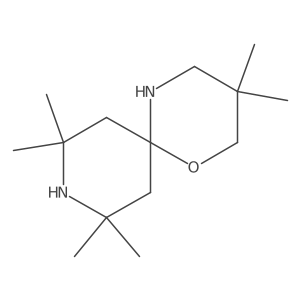 3,3,8,8,10,10-Hexamethyl-1-oxa-5,9-diazaspiro[5.5]undecane Structure
