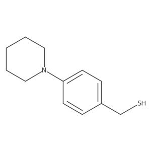 [4-(Piperidin-1-yl)phenyl]methanethiol结构式