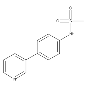 N-[4-(pyridin-3-yl)phenyl]methanesulfonamide结构式