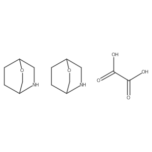 (1R,4R)-2-Oxa-5-azabicyclo[2.2.2]octane hemioxalate结构式