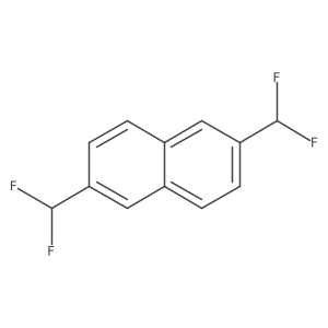 2,6-Bis(difluoromethyl)naphthalene结构式