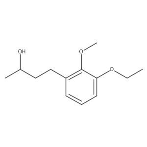 (2S)-4-(3-ethoxy-2-methoxyphenyl)butan-2-ol结构式