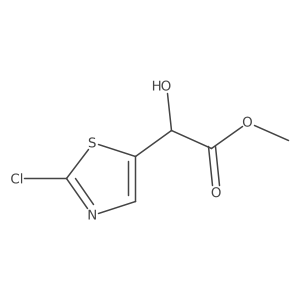 Methyl 2-(2-chloro-1,3-thiazol-5-yl)-2-hydroxyacetate结构式