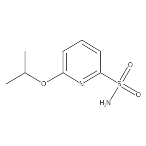 6-(Propan-2-yloxy)pyridine-2-sulfonamide结构式