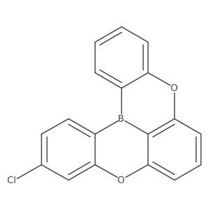 3-Chloro-5,9-dioxa-13b-boranaphtho[3,2,1-de]anthracene Structure