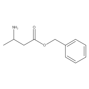Benzyl 3-aminobutanoate结构式