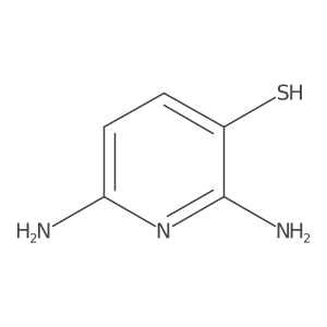 2,6-Diamino-3-mercaptopyridine结构式
