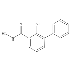 N,2-dihydroxy-3-phenylbenzamide结构式