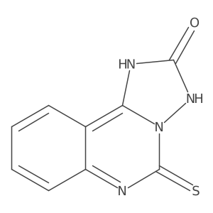 5-sulfanyl[1,2,4]triazolo[1,5-c]quinazolin-2(3H)-one结构式