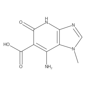 7-Amino-1-methyl-5-oxo-4,5-dihydro-1H-imidazo[4,5-b]pyridine-6-carboxylic acid结构式