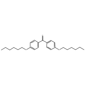 Bis(4-hexyloxyphenyl)methanone结构式