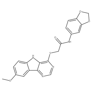 N-(3-ethoxypropyl)-N'-{3-[2-(1-phenyl-1H-benzimidazol-2-yl)ethyl]phenyl}urea结构式