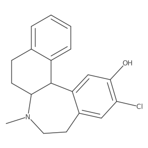 (6aR,13bS)-11-chloro-7-methyl-5,6,6a,8,9,13b-hexahydronaphtho[1,2-a][3]benzazepin-12-ol结构式