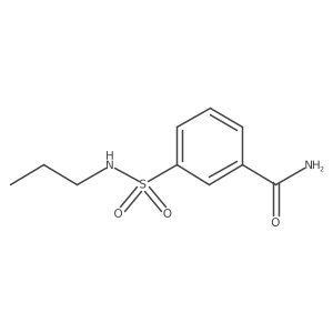 3-(Propylsulfamoyl)benzamide Structure