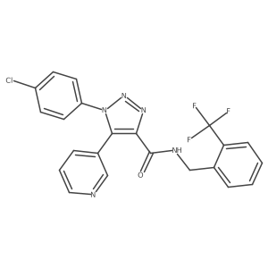 N-(2-methylphenyl)-2-(5H-pyrimido[5,4-b]indol-4-ylthio)acetamide结构式
