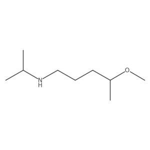 n-Isopropyl-4-methoxypentan-1-amine Structure