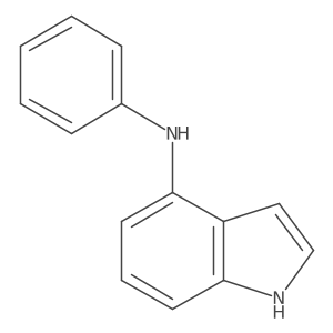 N-phenyl-1H-indol-4-amine Structure