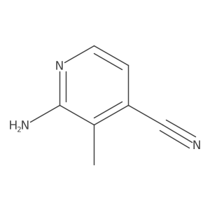 2-Amino-3-methylisonicotinonitrile结构式