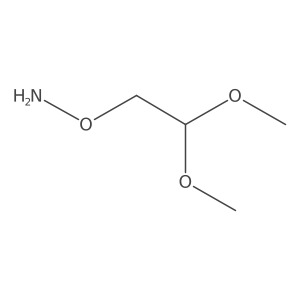 O-(2,2-dimethoxyethyl)hydroxylamine结构式