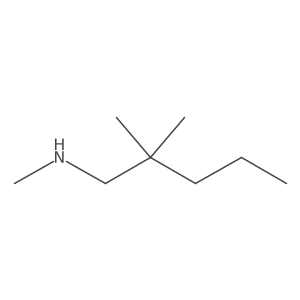 (2,2-Dimethylpentyl)(methyl)amine结构式