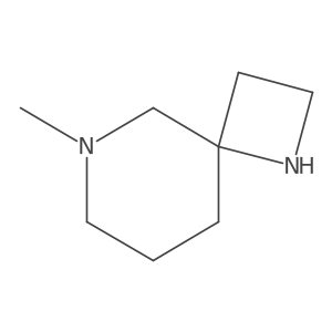 6-Methyl-1,6-diazaspiro[3.5]nonane Structure