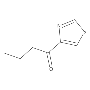 1-(1,3-Thiazol-4-yl)butan-1-one结构式