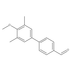 4'-Methoxy-3',5'-dimethyl-[1,1'-biphenyl]-4-carbaldehyde Structure