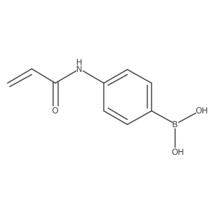(4-Acrylamidophenyl)boronic acid Structure