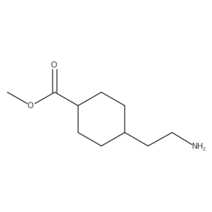 Methyl 4-(2-aminoethyl)cyclohexane-1-carboxylate Structure