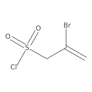 2-Bromoprop-2-ene-1-sulfonyl chloride Structure