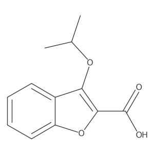 3-(1-Methylethoxy)-2-benzofurancarboxylic acid结构式