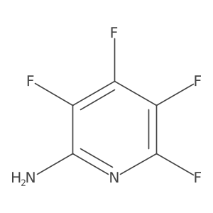 3,4,5,6-Tetrafluoropyridin-2-amine Structure