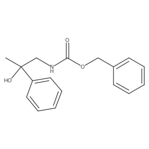 benzyl N-(2-hydroxy-2-phenylpropyl)carbamate Structure