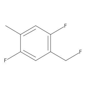 Benzene, 1,4-difluoro-2-(fluoromethyl)-5-methyl- Structure