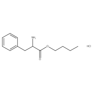 Butyl D-Phenylalaninate hydrochloride Structure
