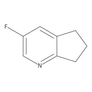 3-Fluoro-6,7-dihydro-5H-cyclopenta[b]pyridine Structure