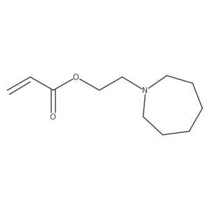 2-Propenoic acid, 2-(hexahydro-1H-azepin-1-yl)ethyl ester Structure