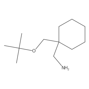 {1-[(Tert-butoxy)methyl]cyclohexyl}methanamine结构式