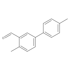 4,4'-Dimethyl-[1,1'-biphenyl]-3-carbaldehyde结构式