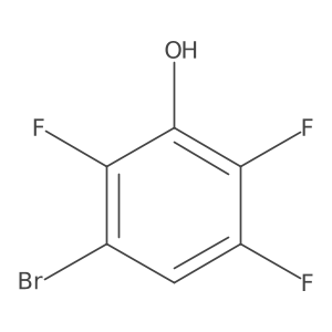 3-Bromo-2,5,6-trifluorophenol结构式