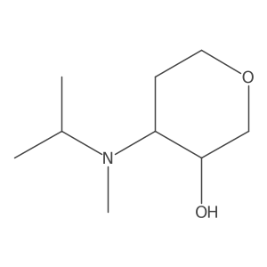 4-[Methyl(propan-2-yl)amino]oxan-3-ol Structure