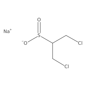 Sodium 1,3-dichloropropane-2-sulfinate Structure