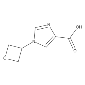 1-(oxetan-3-yl)-1H-imidazole-4-carboxylic acid Structure