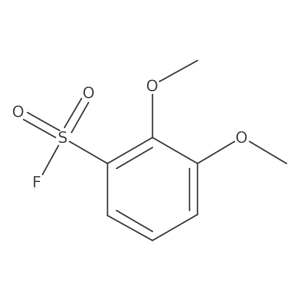 2,3-Dimethoxybenzene-1-sulfonyl fluoride Structure