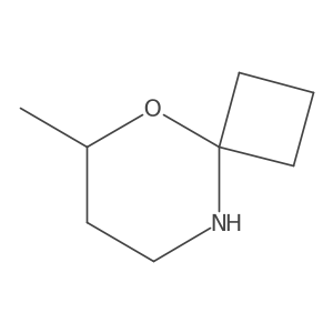 6-Methyl-5-oxa-9-azaspiro[3.5]nonane Structure