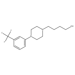 4-(4-(3-(Trifluoromethyl)phenyl)piperazin-1-yl)butan-1-ol Structure