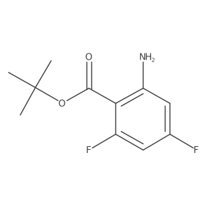 tert-Butyl 2-amino-4,6-difluorobenzoate Structure