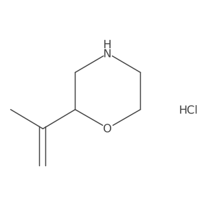 2-isopropenylmorpholine;hydrochloride结构式