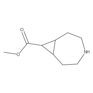methyl (1R,7S,8R)-4-azabicyclo[5.1.0]octane-8-carboxylate Structure