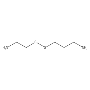 3-[(2-Aminoethyl)disulfanyl]propan-1-amine Structure